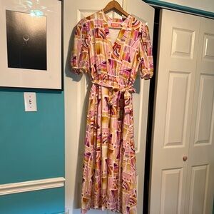 THML Multicolor Geometric‎ Dress